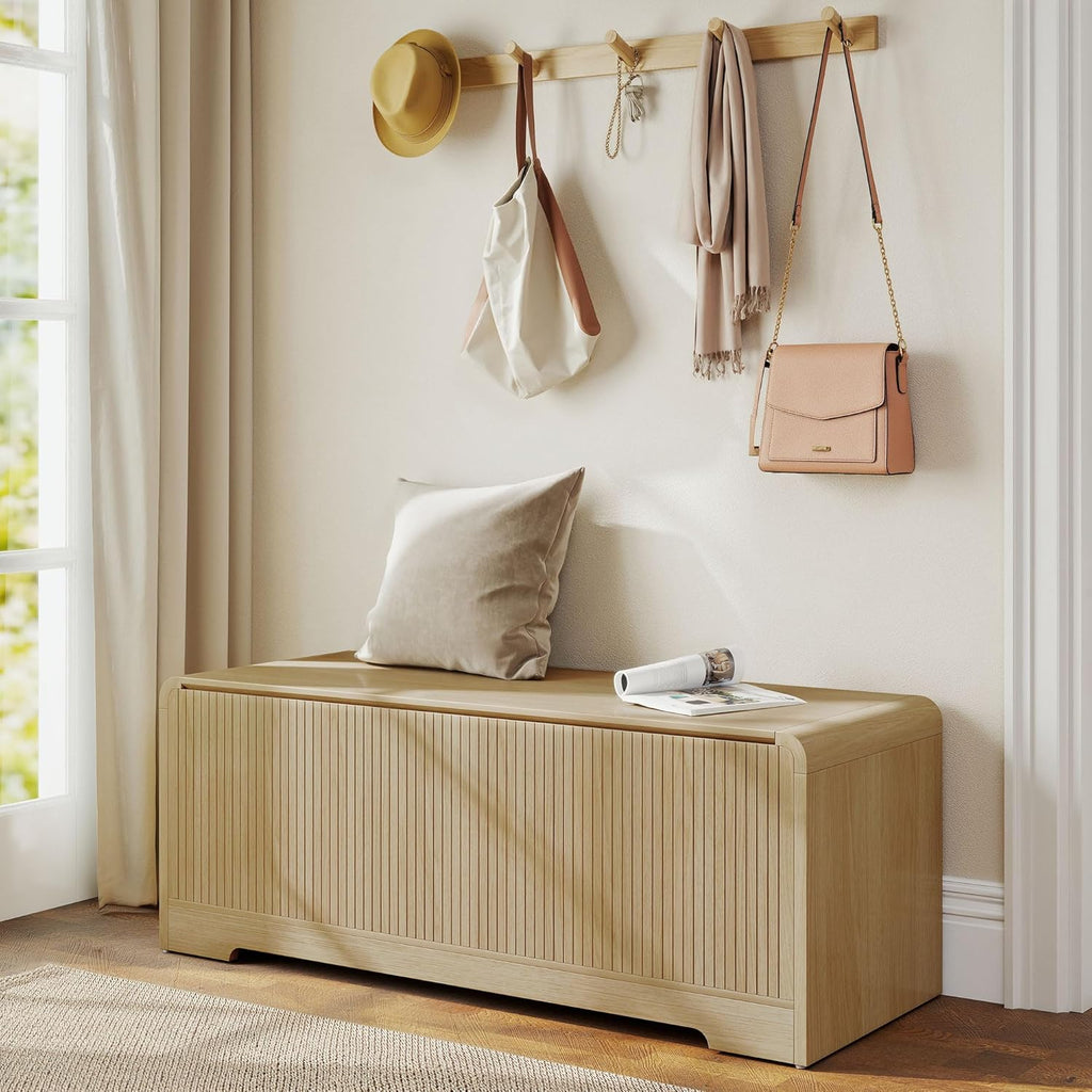 Lift Top Wooden Storage Chest