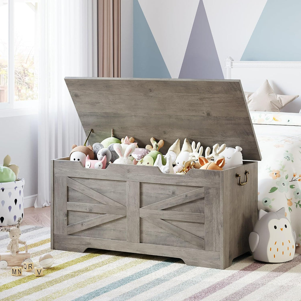 Farmhouse Lift Top Storage Bench