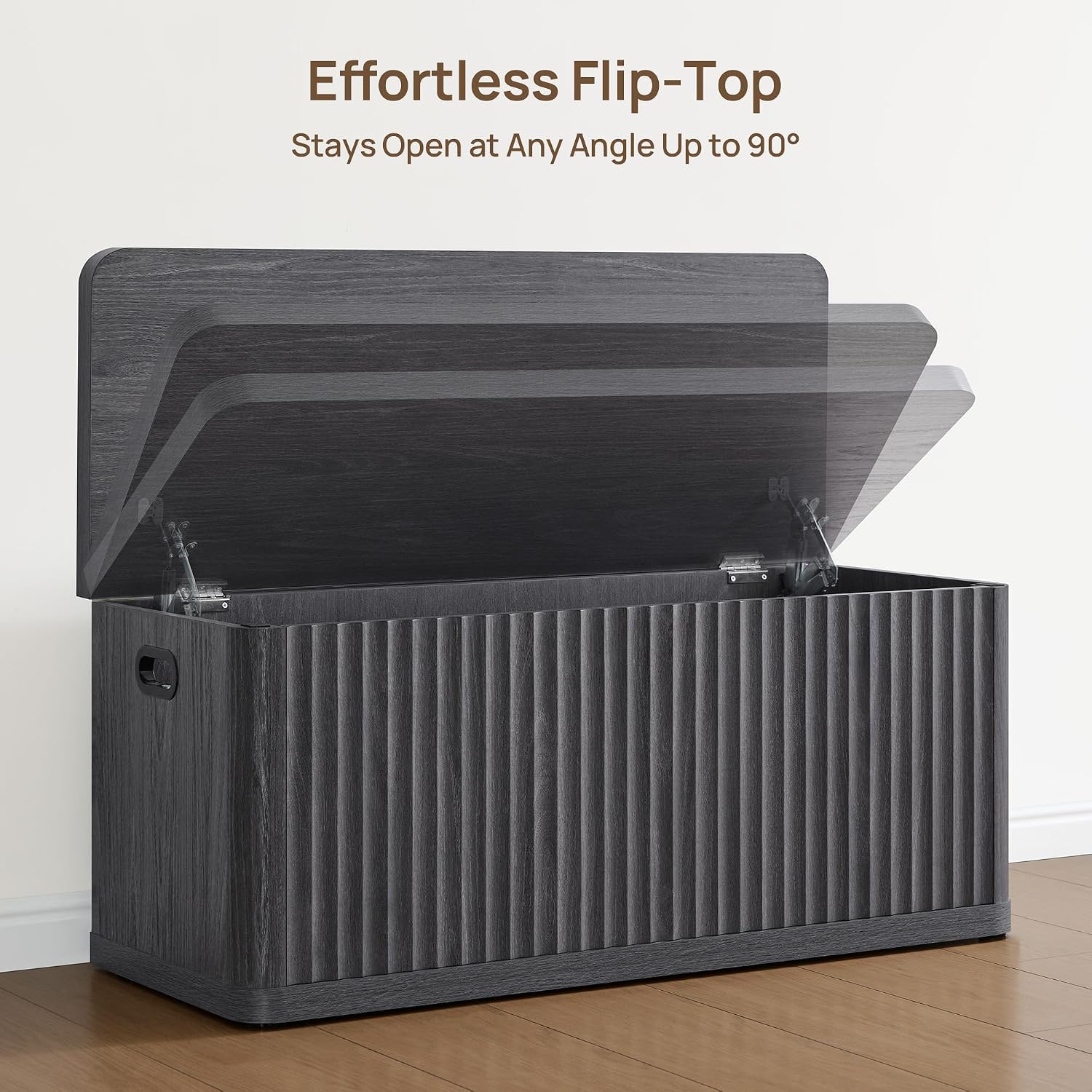 Lift Top Wooden Storage Bench
