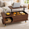 Walnut Lift Top Coffee Table