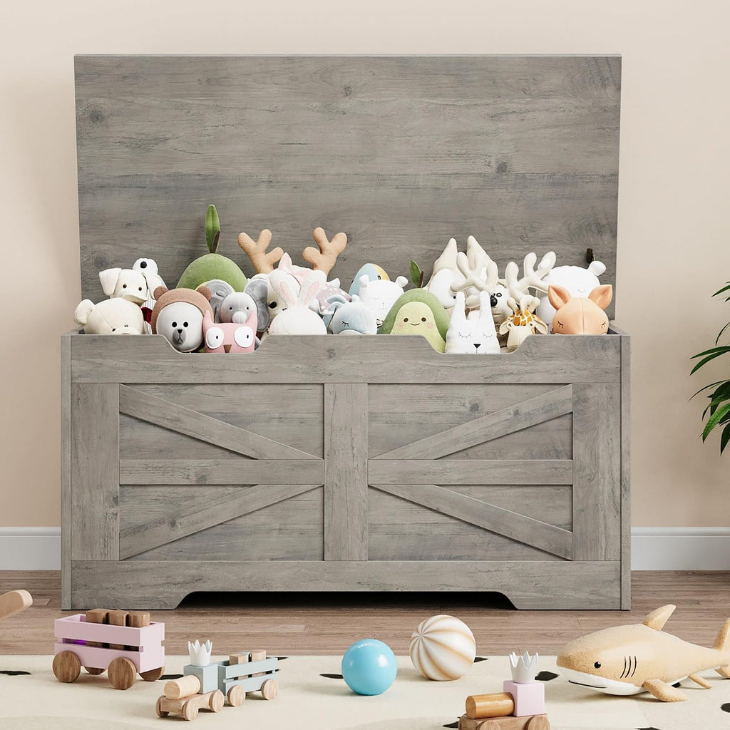 Farmhouse Lift Top Storage Bench