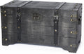 Distressed Wooden Storage Trunk